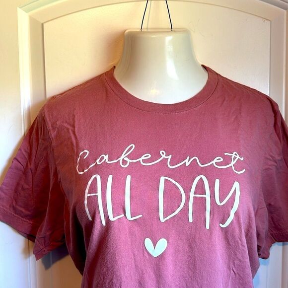 Cabernet All Day ❤️ tshirt - Picture 2 of 5